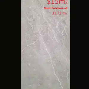 Product image: 5012 MPL GREY 49 Marvel Pro Fleury Light Grey Lappato 300 x 600 Info